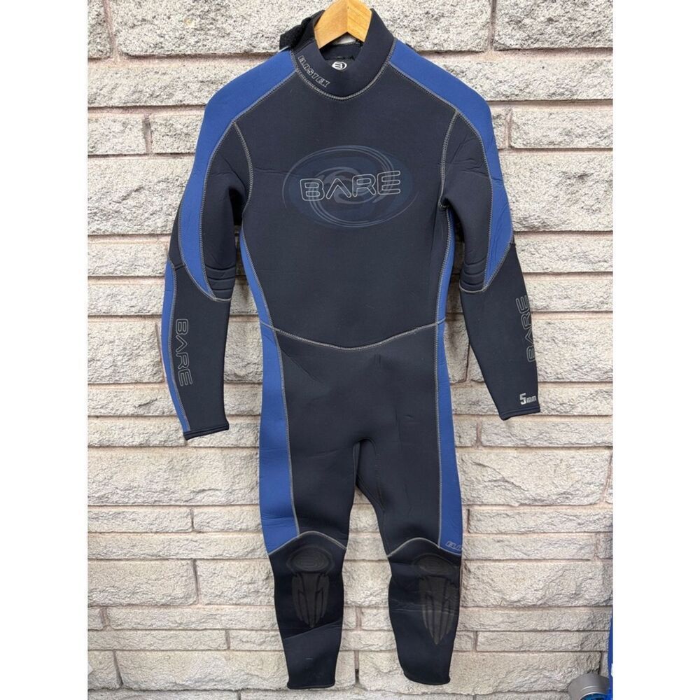 Men’s Black & Blue 5mm Full Wetsuit